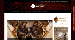 Desktop Screenshot of carmelitasalba.org